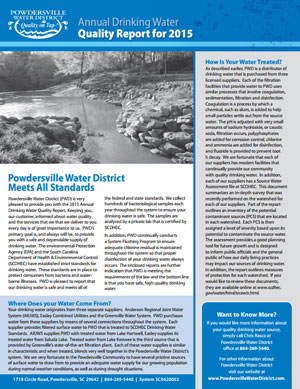 2015 Water Quality Report